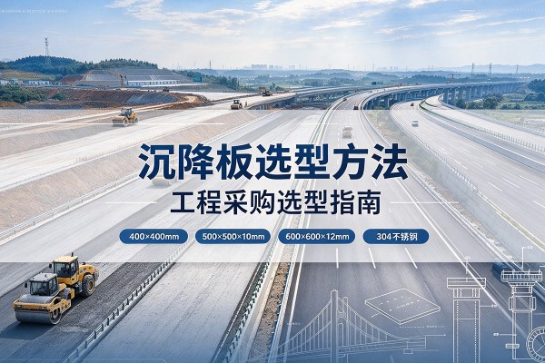河北沉降板选择方法