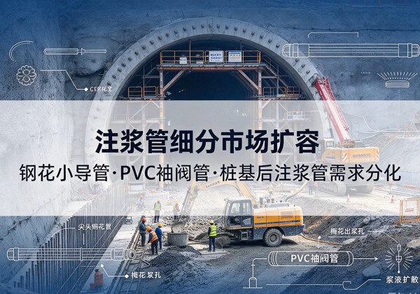 河北注浆管细分市场扩容，隧道钢花小导管、PVC 袖阀管、桩基后注浆管需求分化